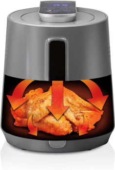 Fritadeira Air Fryer Digital Hamilton Beach 3.5L 220v - Novo