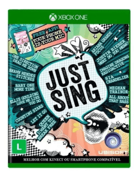 Jogo Just Sing Xbox One Original Midia Fisica 