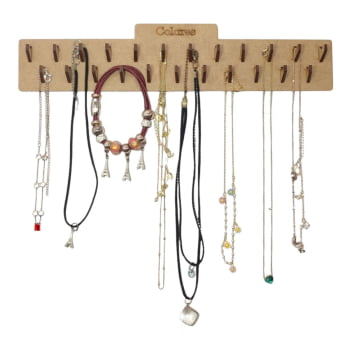 Suporte Parede Organizador Porta Colares Pulseiras Anéis