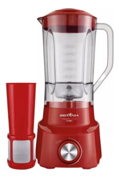 Liquidificador Britânia Diamante 800 Vermelho 127v - Novo