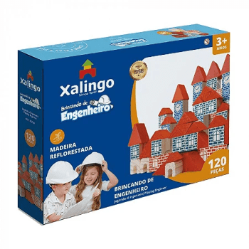 Brincando De Engenheiro Xalingo 120 peças