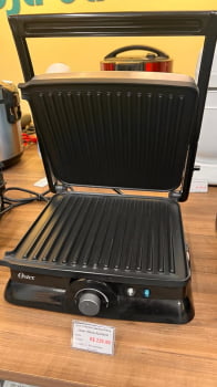 Grill Elétrico Inox Oster Multiuso 1200w 220V - Outlet