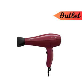 Secador De Cabelo Ga.ma Italy Light  Marsala 110v - Outlet