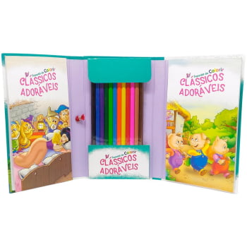 Livro Super Kit De Colorir Classicos Adoraveis 